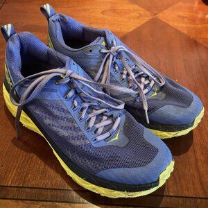 HOKA Men's Blue Neon Challenger ATR 5 Trail Athletic Sneakers Size 9.5 Men's